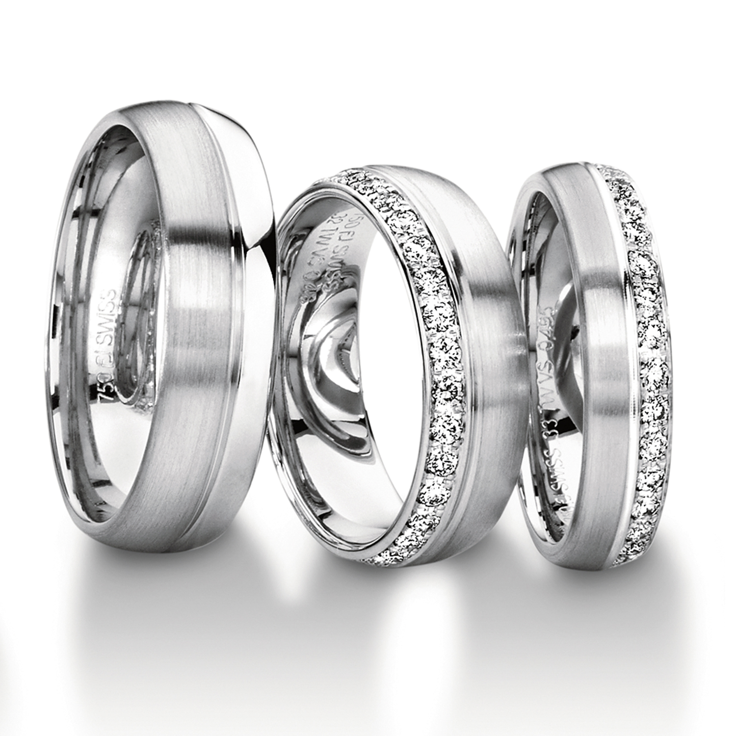 62-52220-0-0-white Diamond rings in gold, platinum and palladium with diamonds Furrer Jacot