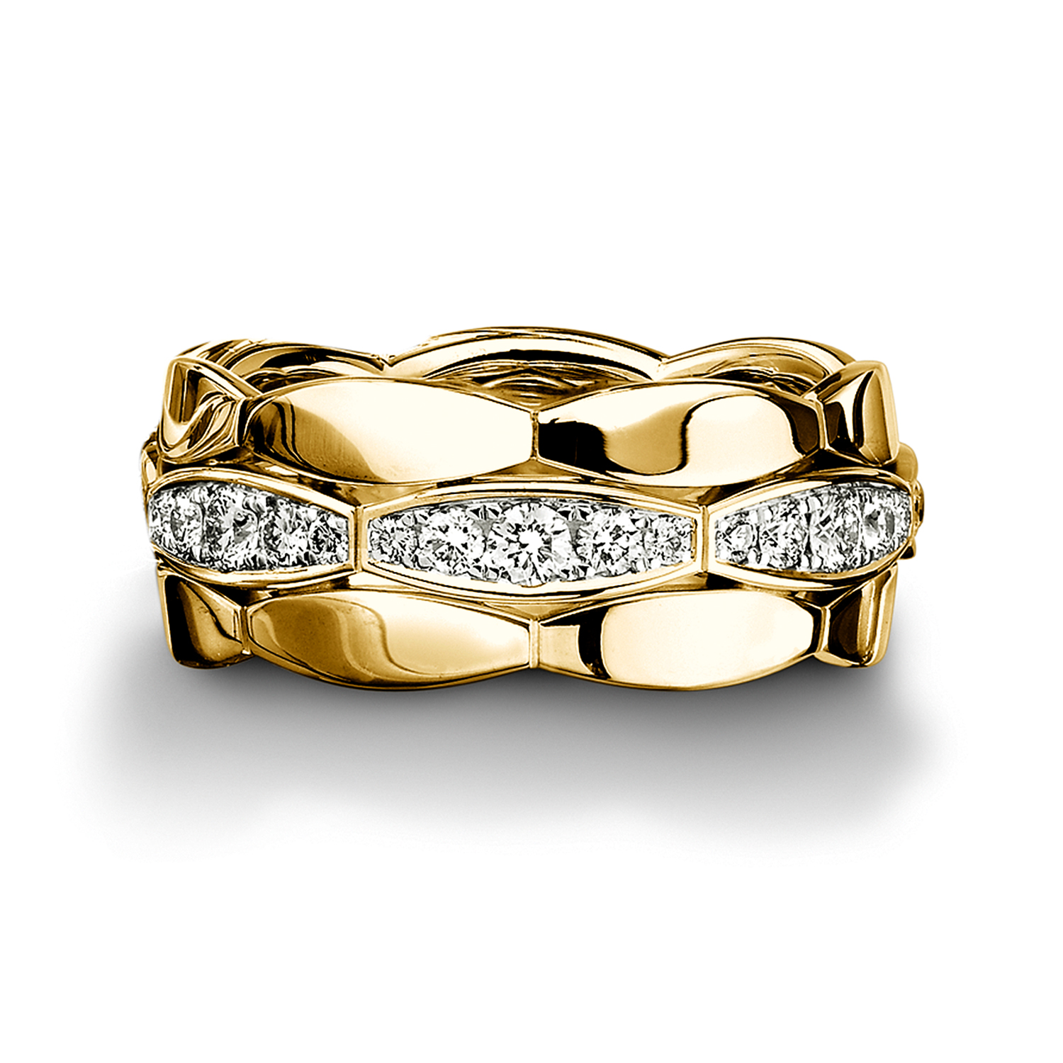 62-52620-0-0 Diamond rings in gold, platinum and palladium with diamonds Furrer Jacot