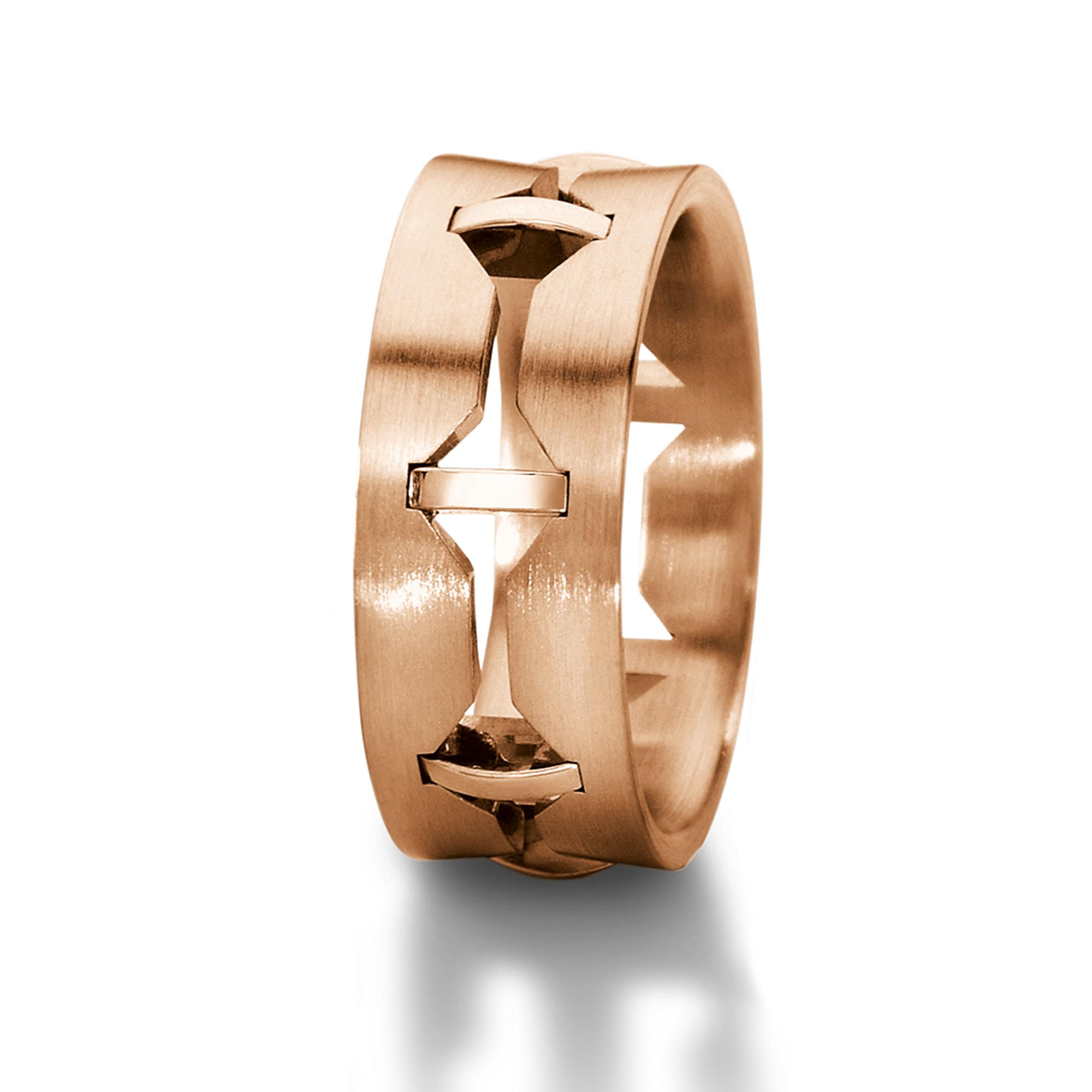 rings in gold, platinum, palladium, men's ring, wedding rings 71-22710-0-0_red