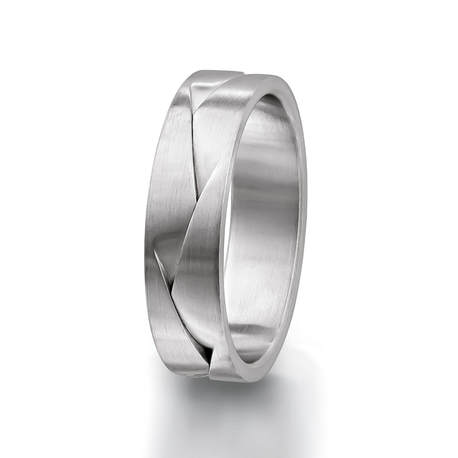 71-25220-0-0 Man's world wedding rings in white gold