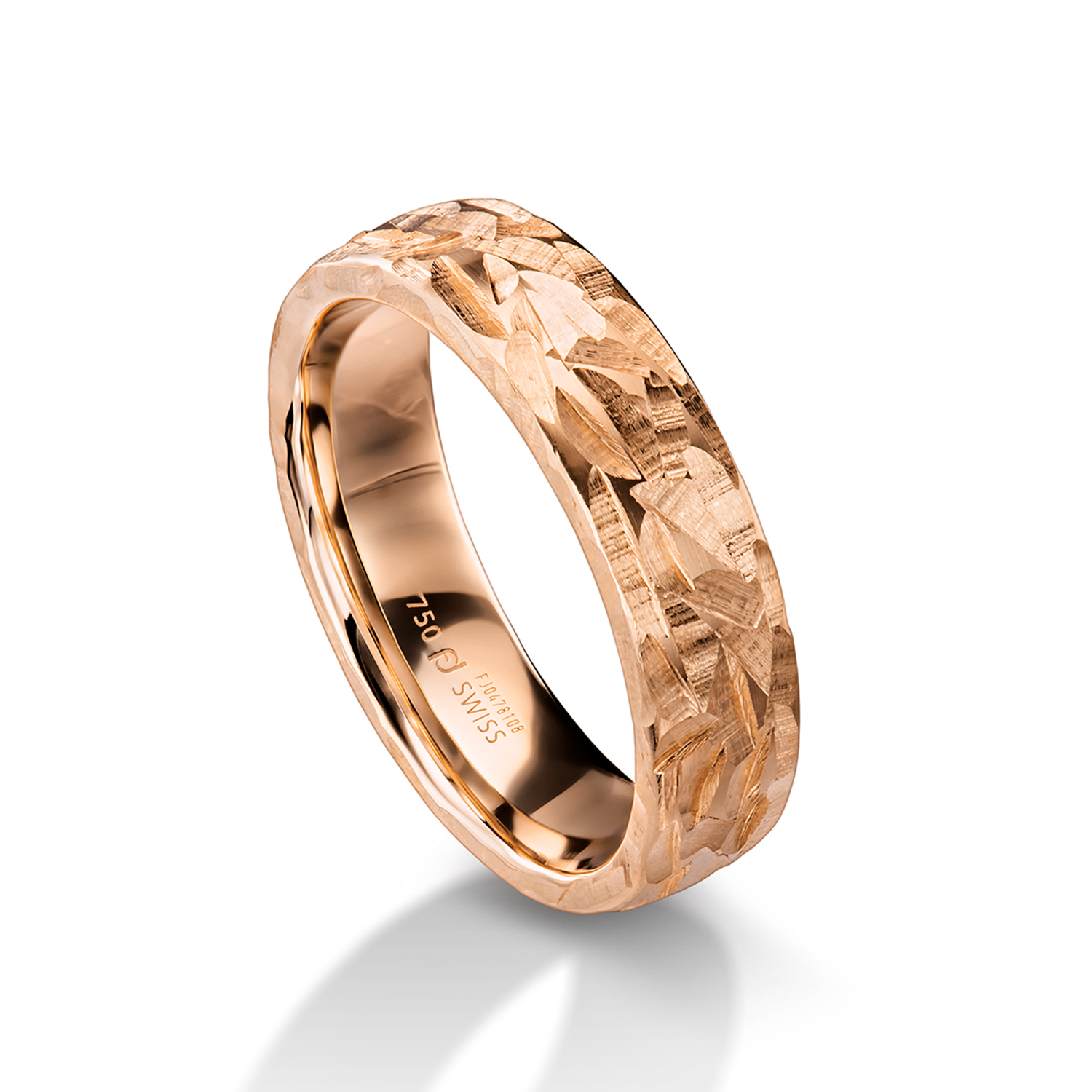 71-29070-0-0 Man's world wedding ring in red gold