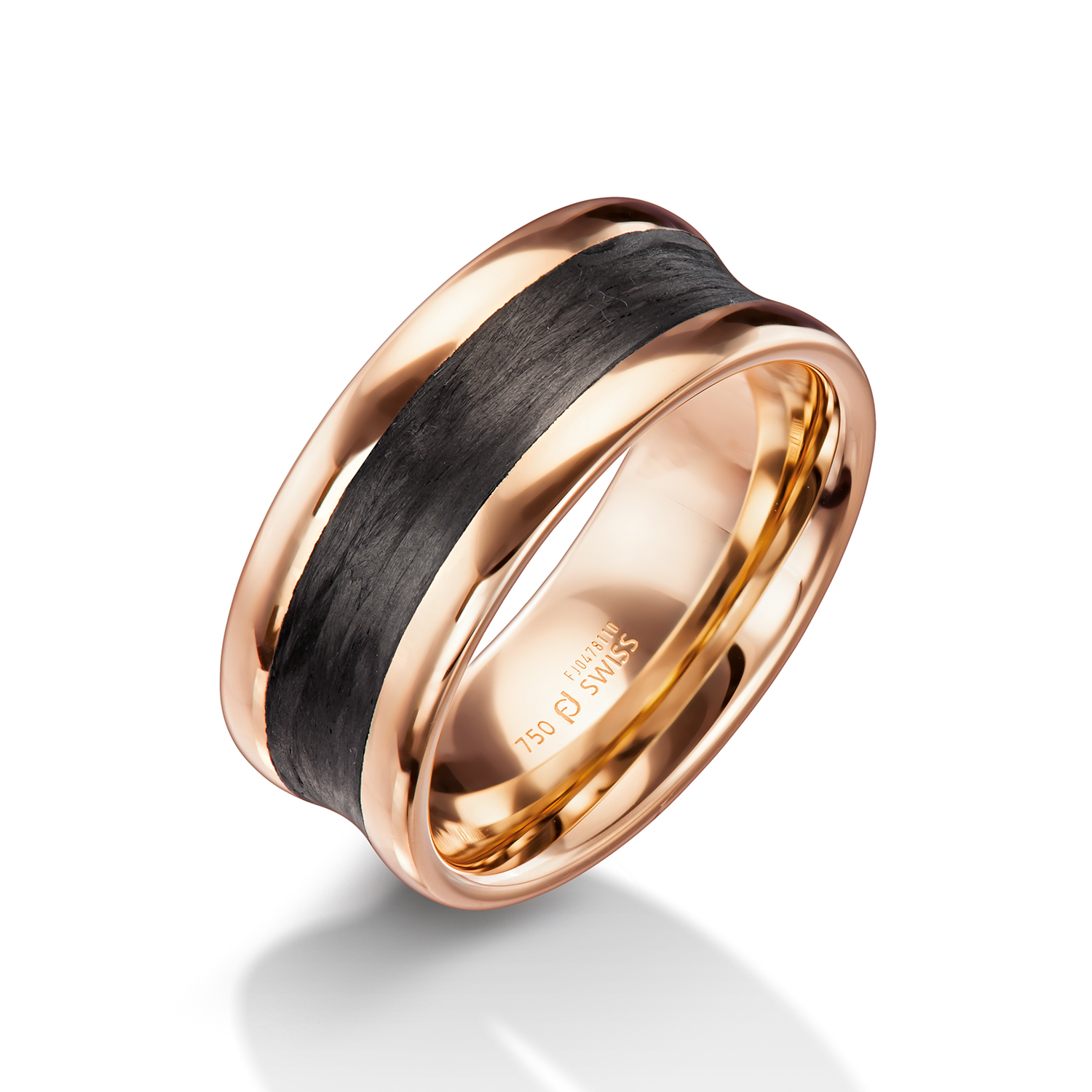 71-29100-0-0 Man's world black rings with carbon
