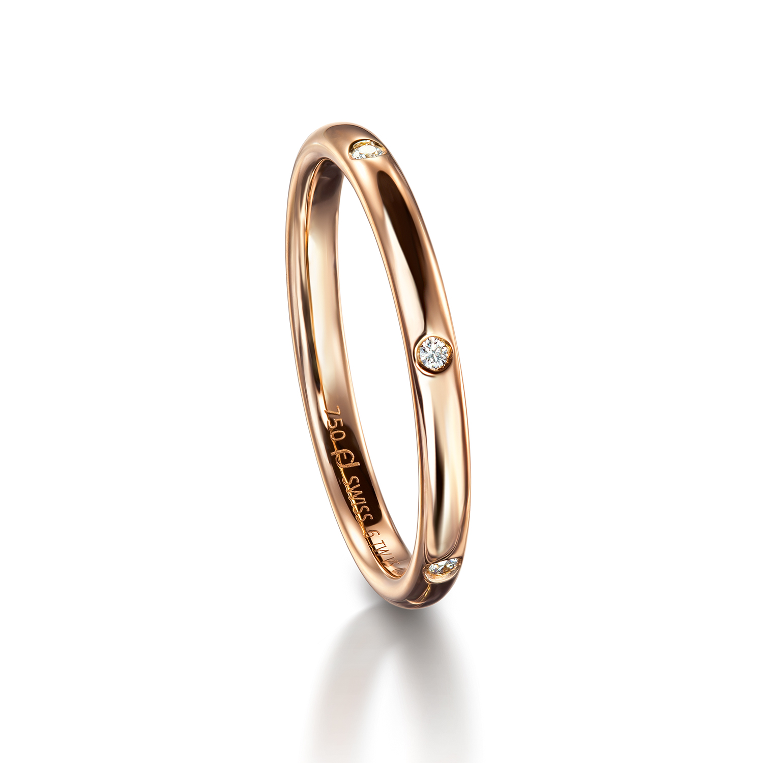 72-0102A-0-0 wedding bands, wedding rings, in gold, platinum, palladium, bicolor, with diamonds, Ringdividuell, individual