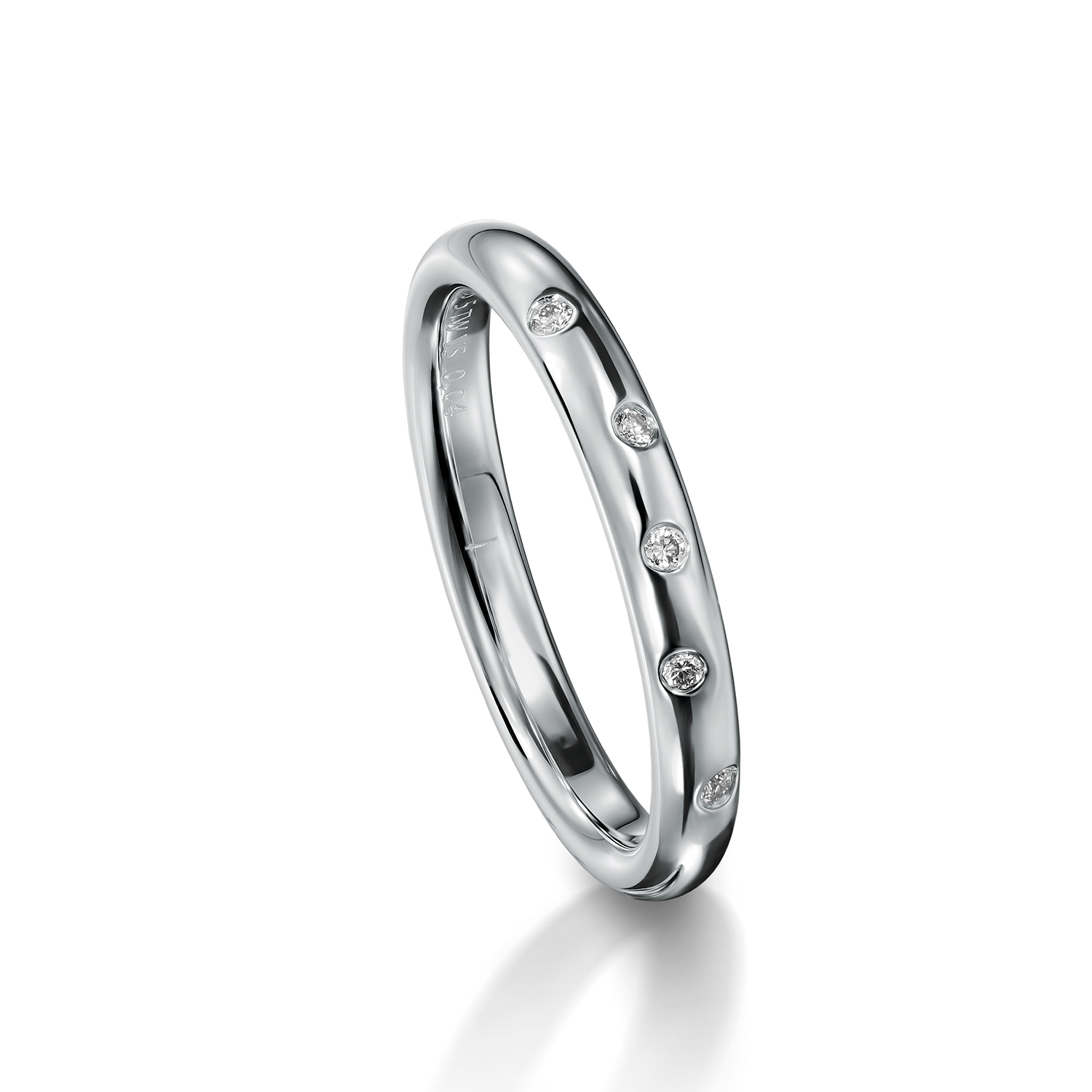 72-18869-0-0 wedding bands, wedding rings, in gold, platinum, palladium, bicolor, with diamonds, Ringdividuell, individual