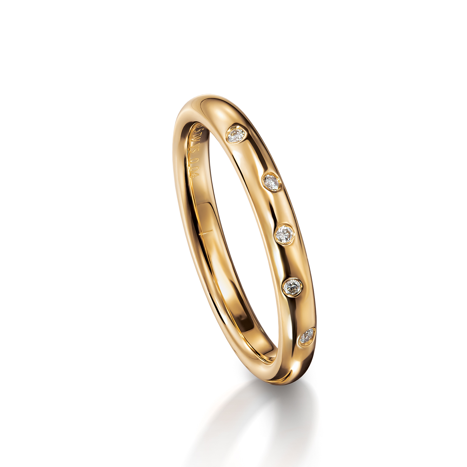 72-18869-0-0 wedding bands, wedding rings, in gold, platinum, palladium, bicolor, with diamonds, Ringdividuell, individual