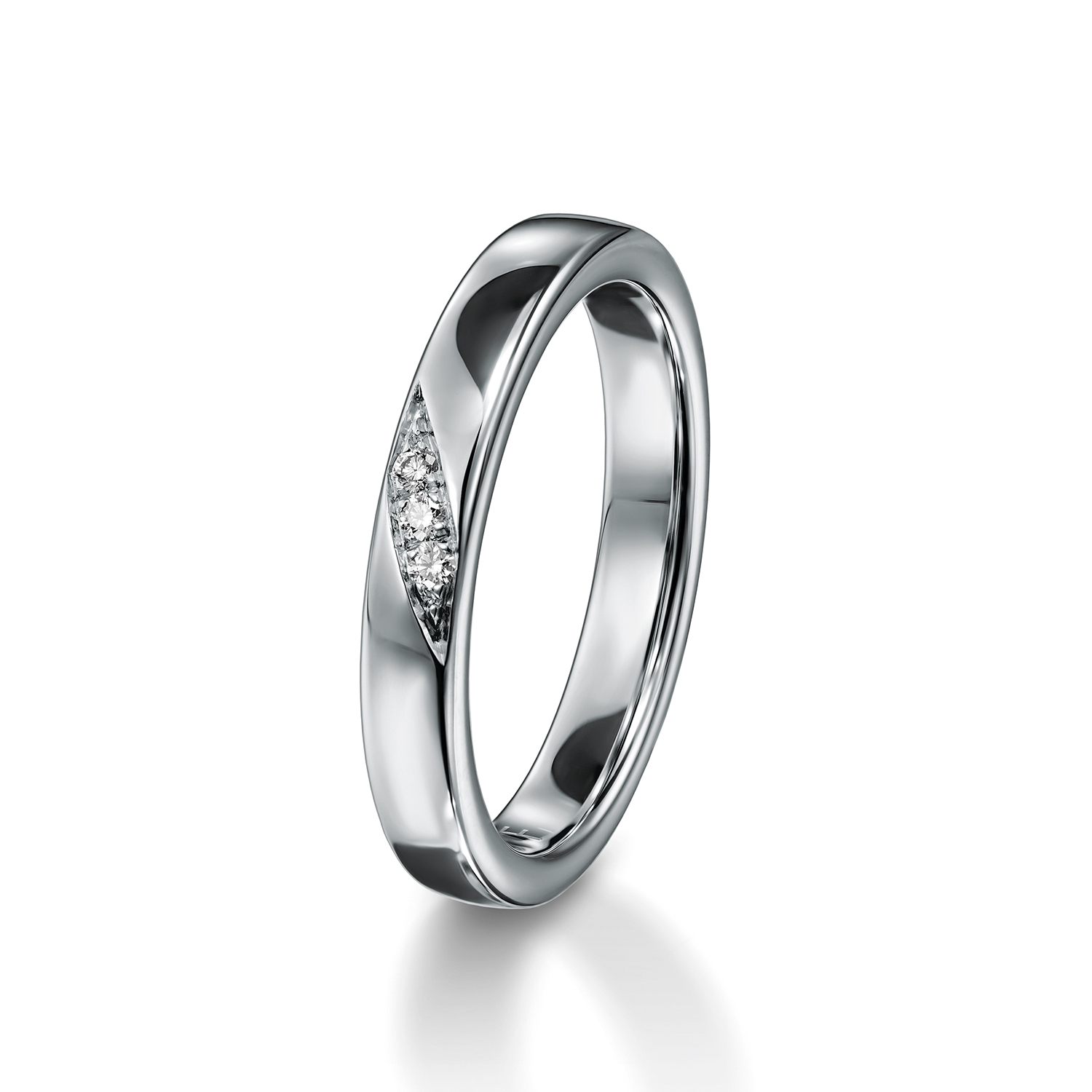 72-19876-0-0 wedding bands, wedding rings, in gold, platinum, palladium, bicolor, with diamonds, Ringdividuell, individual