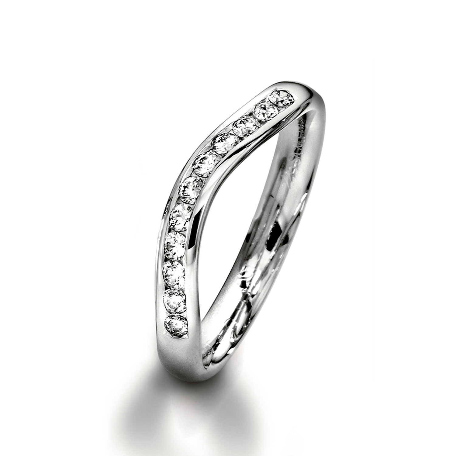 72-16000-H-C wedding bands, rings with diamonds in gold and platinum