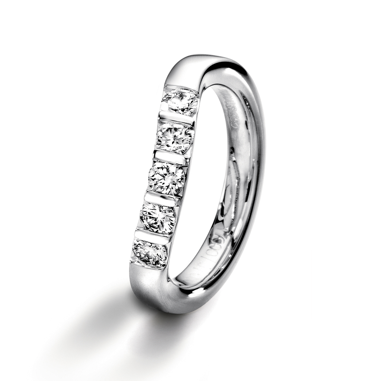 72-17000-J-F wedding bands, rings with diamonds in gold and platinum