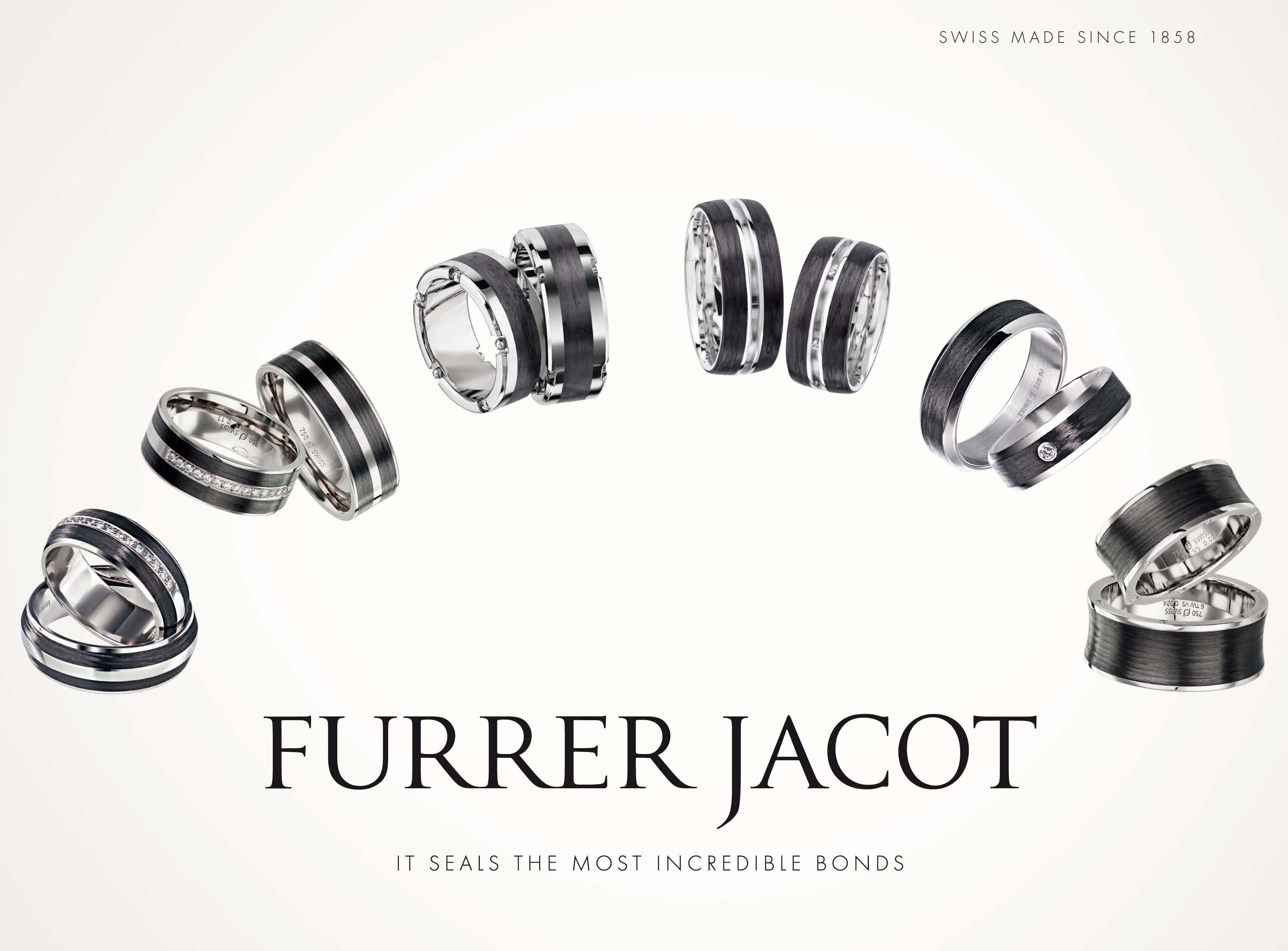Carbon Fiber Collection White Gold Carbon Fiber Collection White Gold