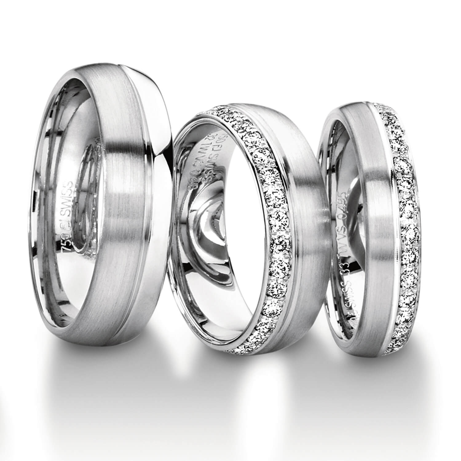 62-52220-0-0-white Diamond rings in gold, platinum and palladium with diamonds Furrer Jacot