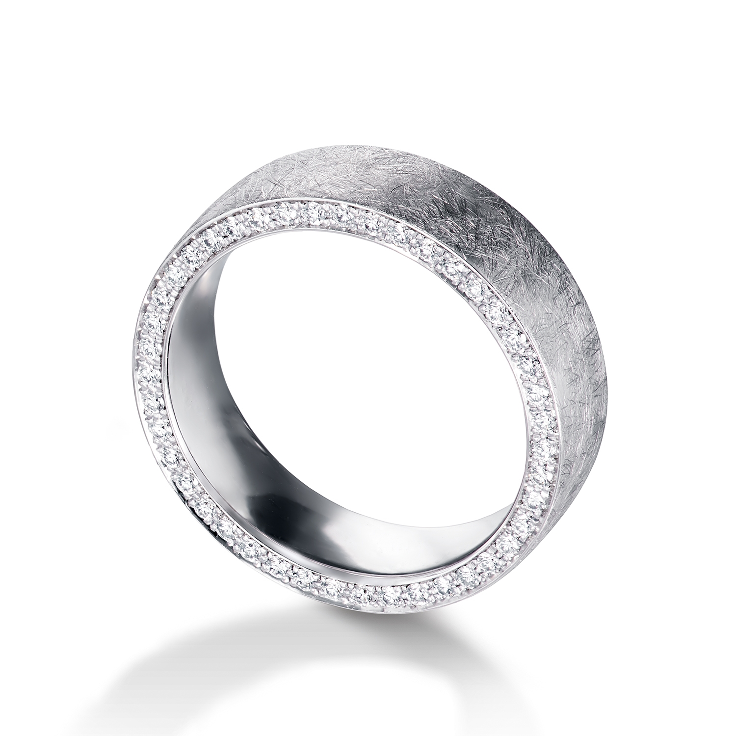 62-53070-0-0 Diamond rings in gold, platinum and palladium with diamonds Furrer Jacot