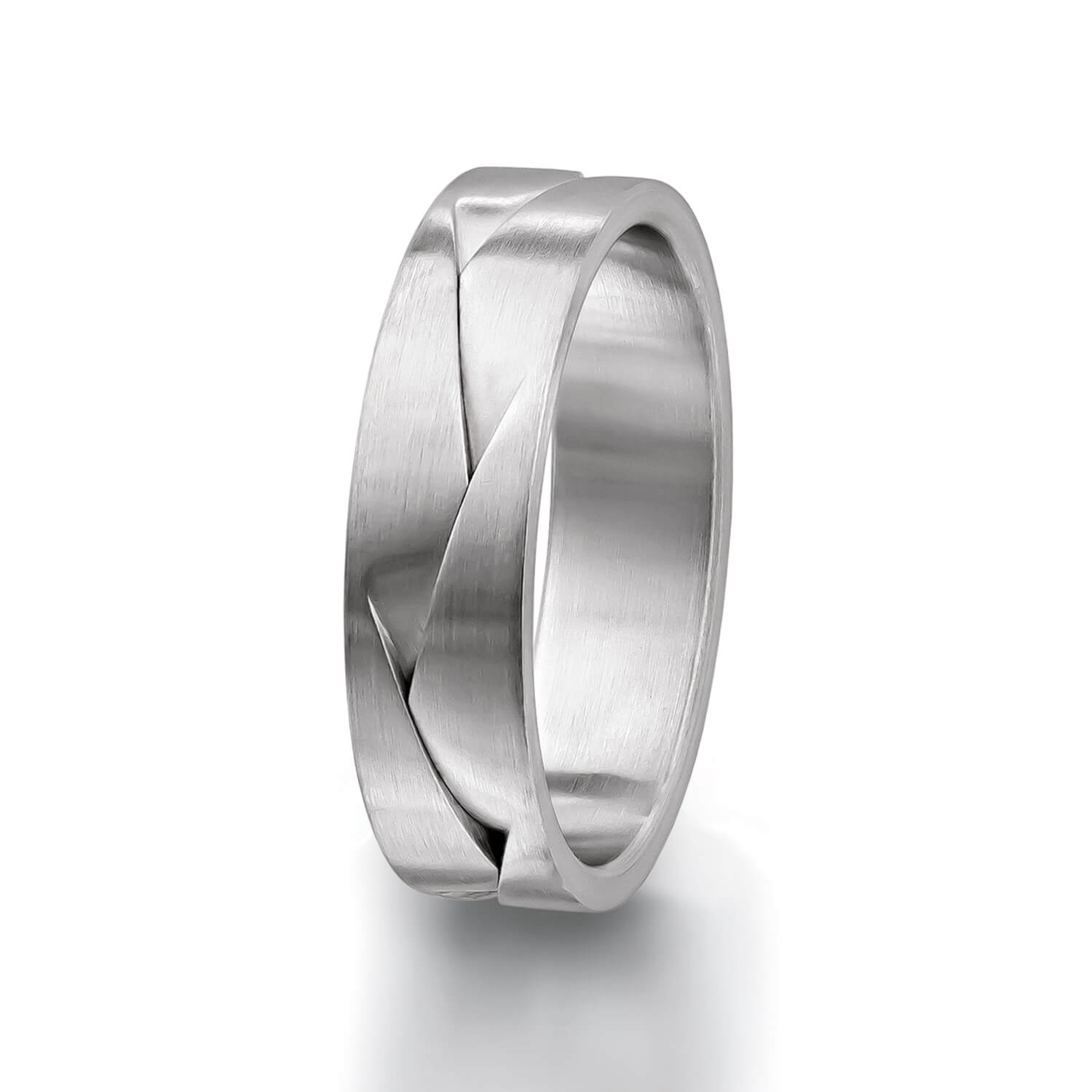 71-25220-0-0 Man's world wedding rings in white gold