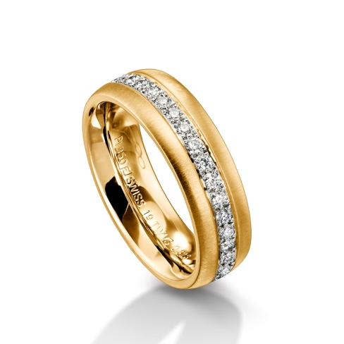 diamond ring furrer jacot in gold