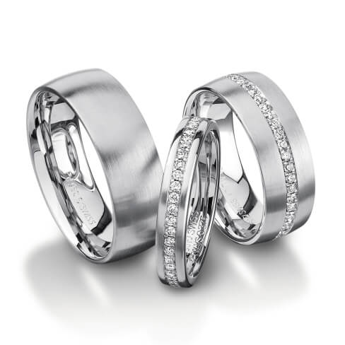 62-52580-0-0-white Diamond rings in gold, platinum and palladium with diamonds Furrer Jacot