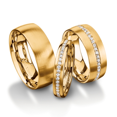 62-52580-0-0-yellow Diamond rings in gold, platinum and palladium with diamonds Furrer Jacot